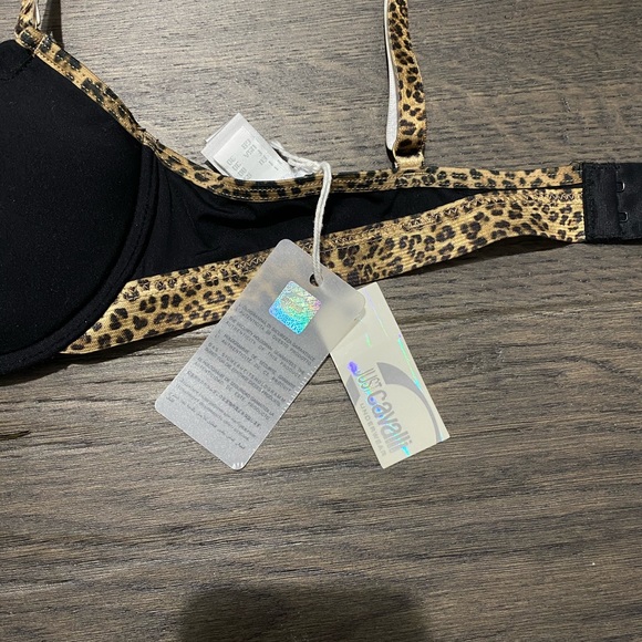 NWT- JUST Cavalli rhinestone push up bra - Picture 4 of 7